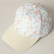 Mama Pink Embroidered Flower Hat