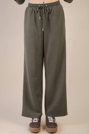 Green Textured Casual Comfy Set