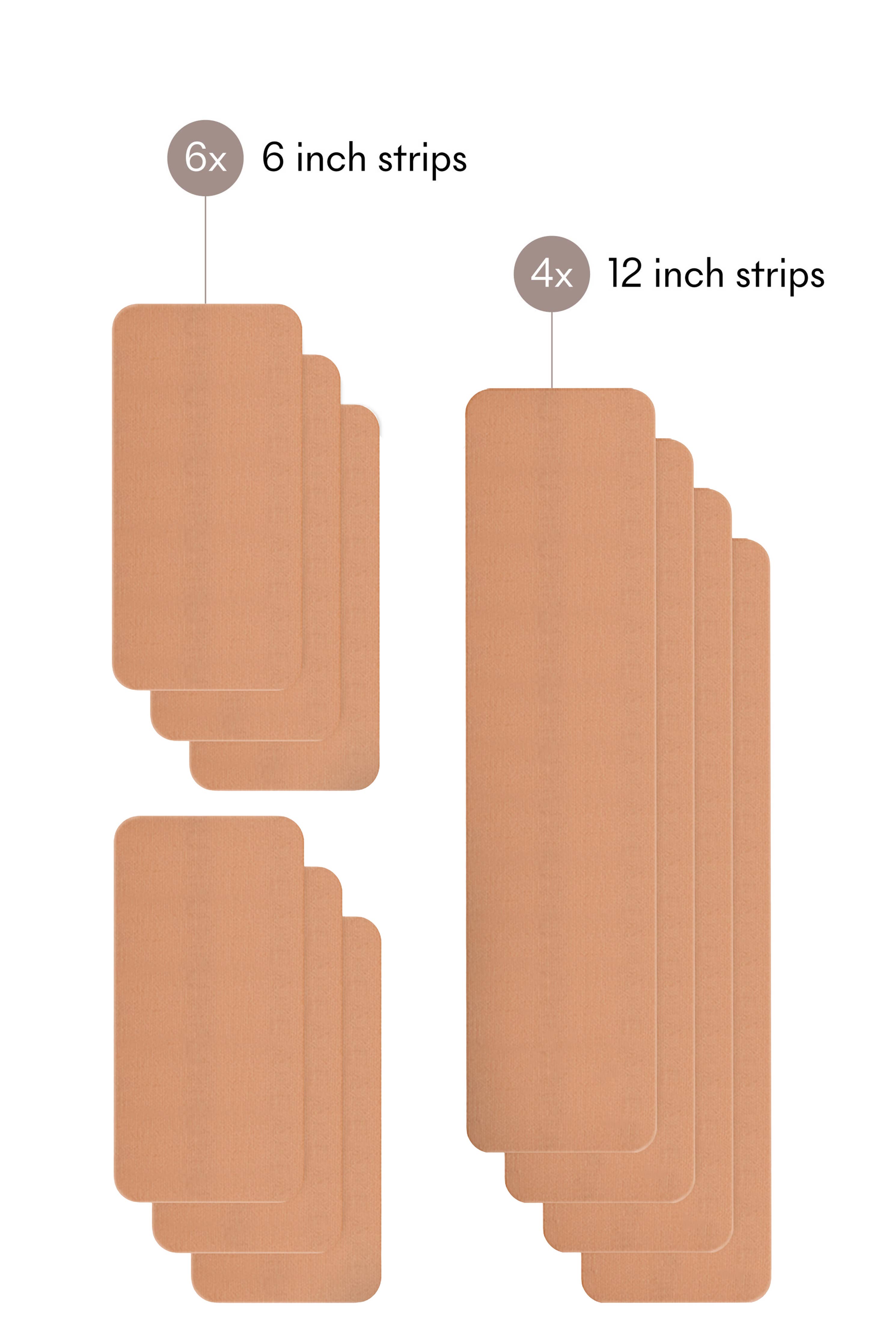 Pre-Cut Travel Breast Tape