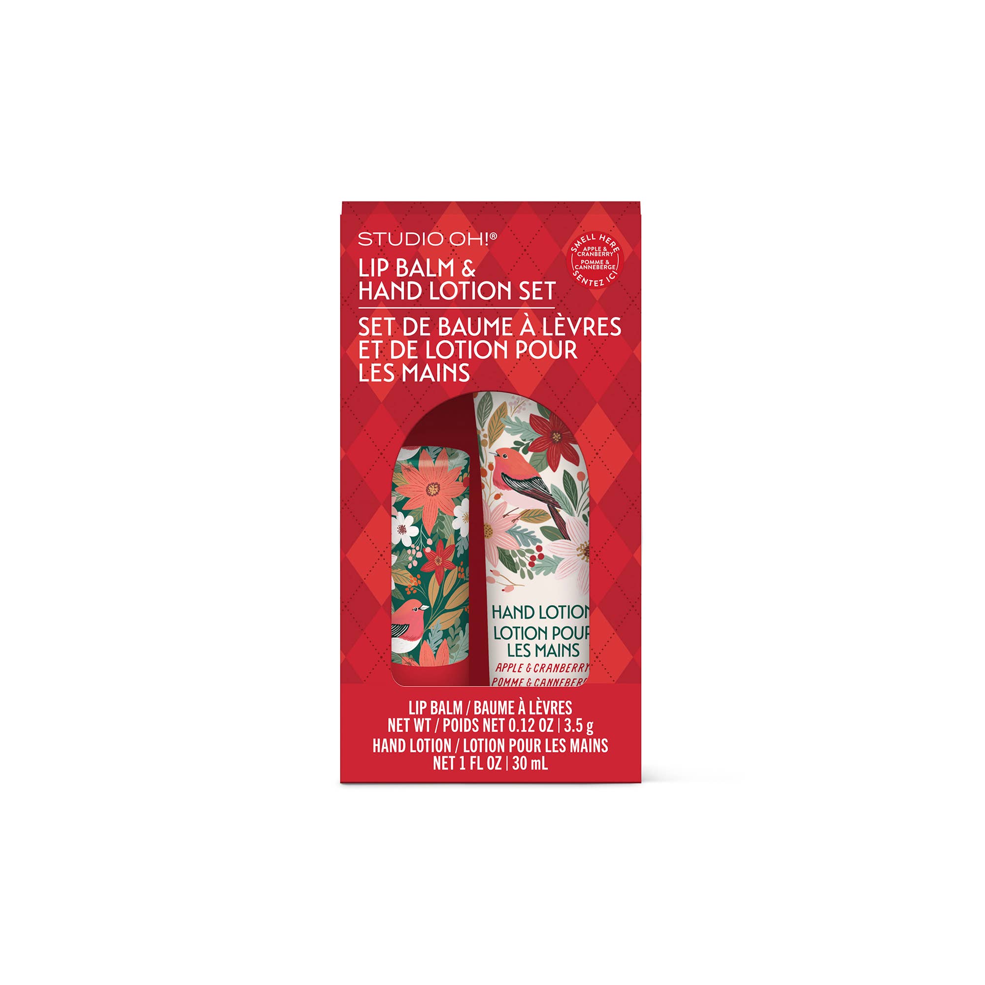 Christmas Lip Balm & Hand Lotion Set