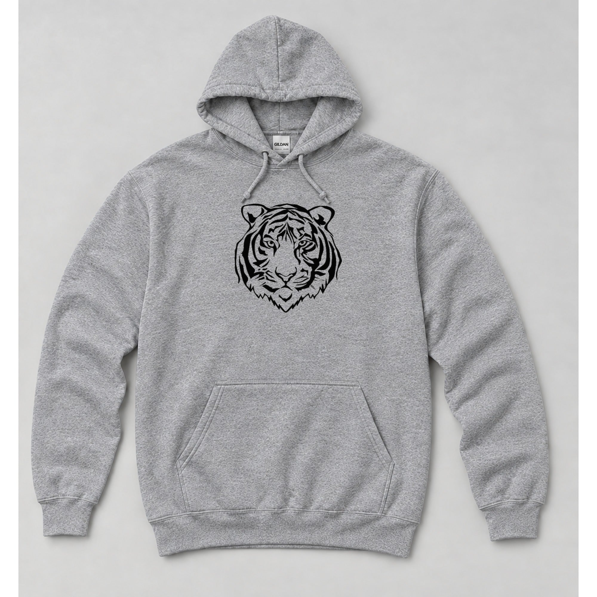 Hoodie Sport Grey mockup