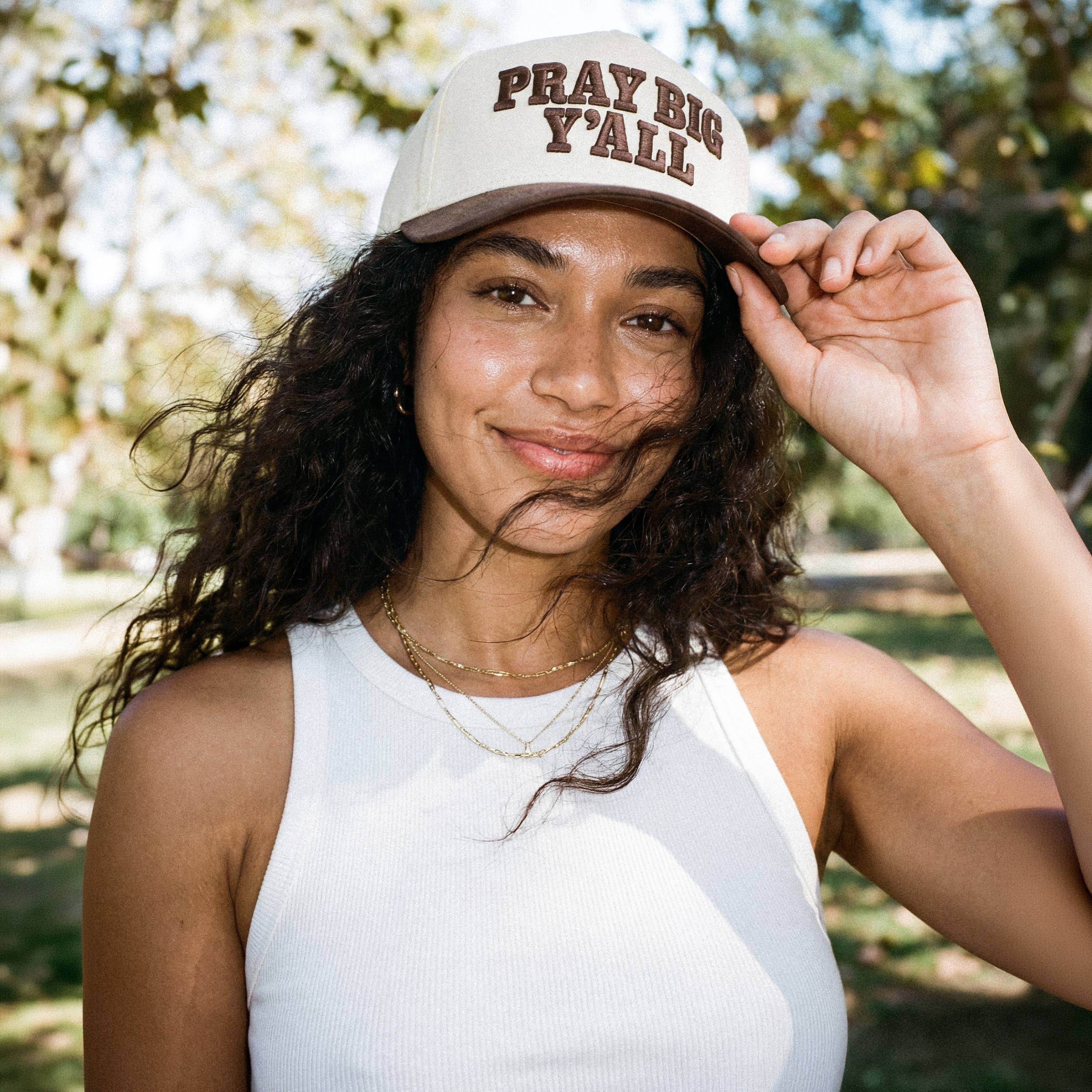 Pray Big Y'all Trucker Hat