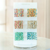 Assorted 2mm Stretch Seed Bead Bracelets