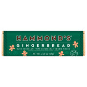 Hammond's Gingerbread Dark Chocolate Candy Bar