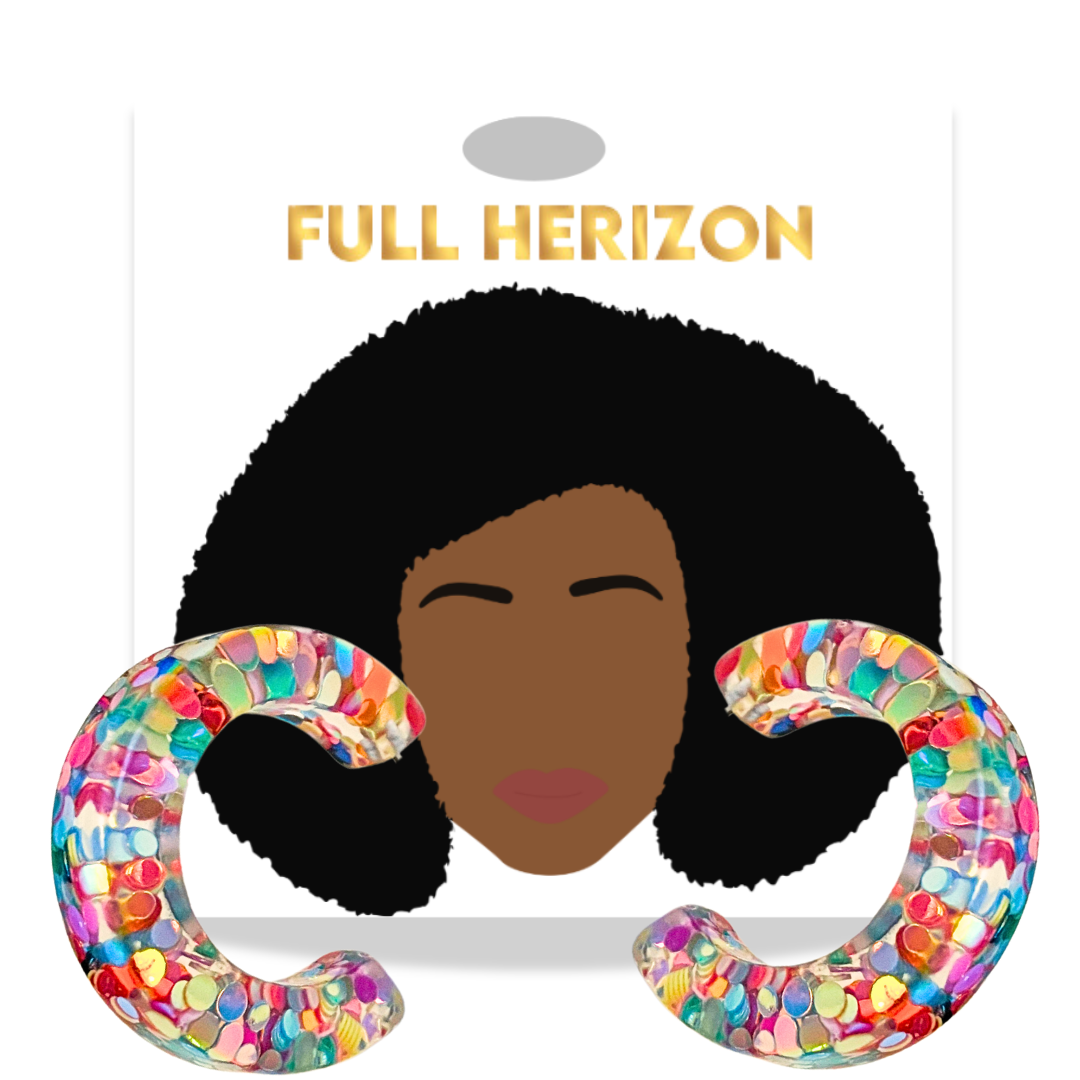 Life of the Party Confetti Hoops