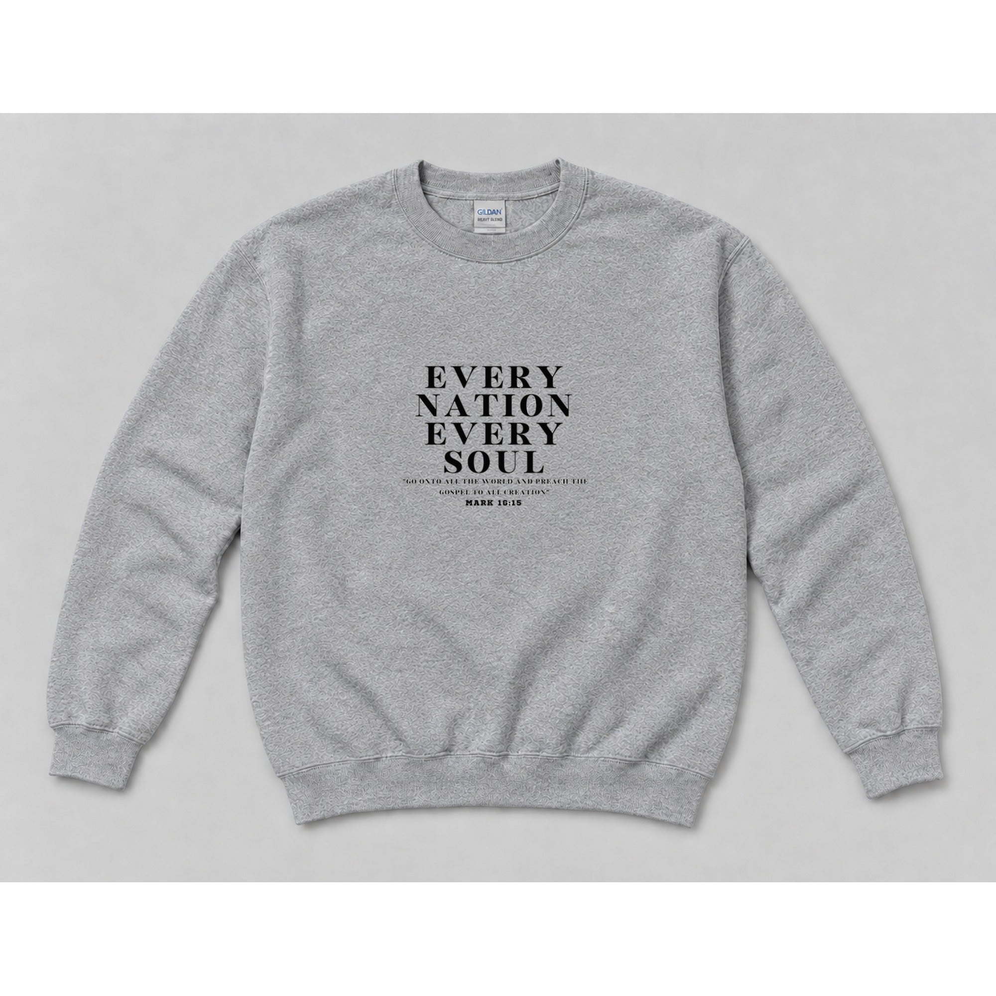 Crewneck Sport Grey mockup
