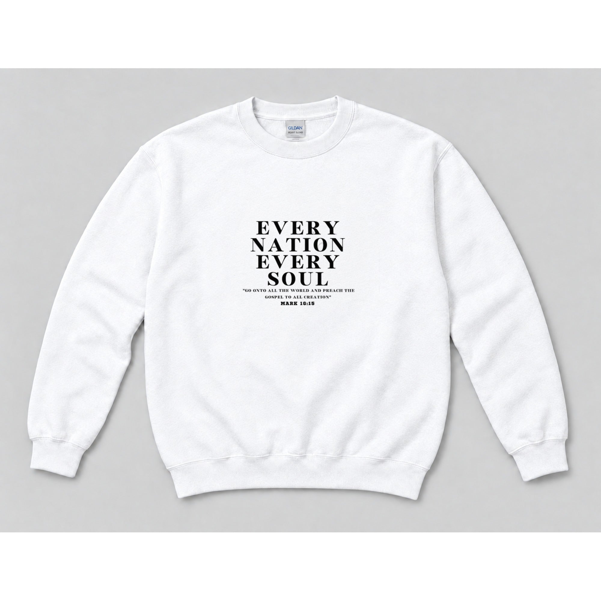 Crewneck White mockup