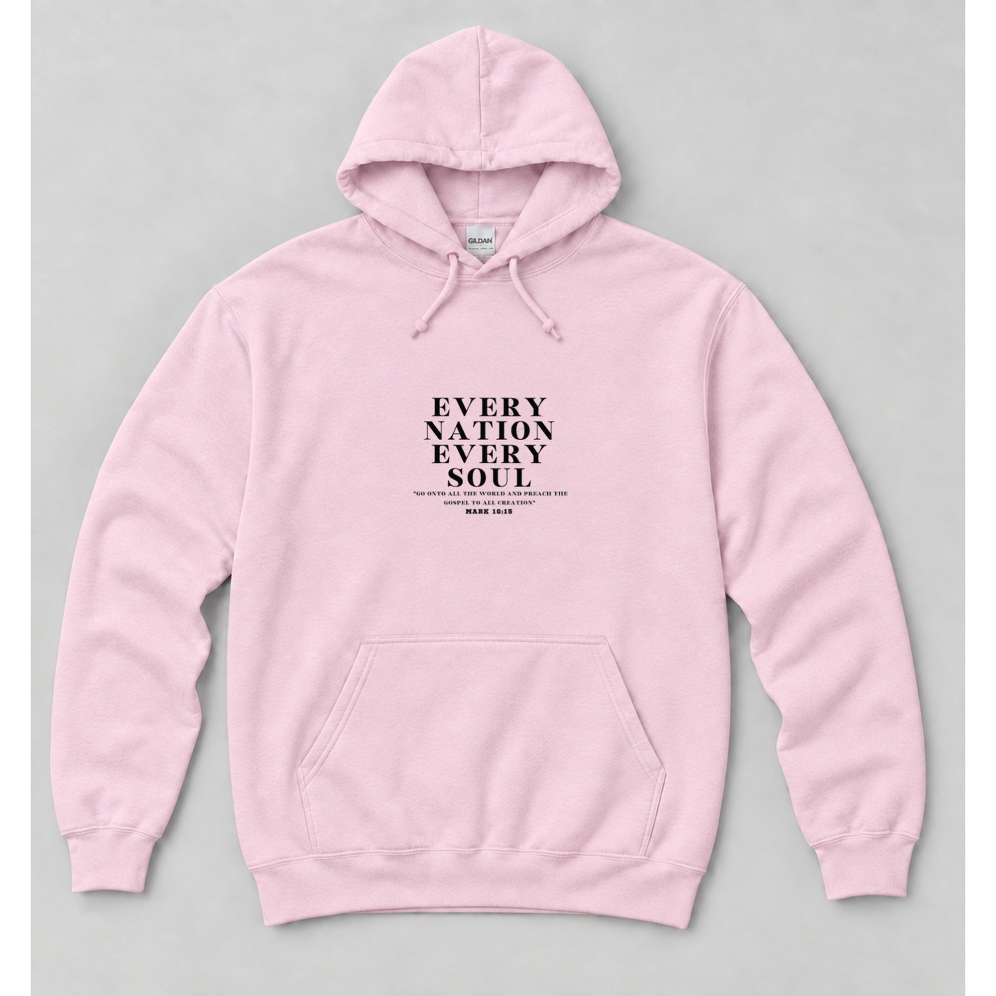 Hoodie Light Pink mockup