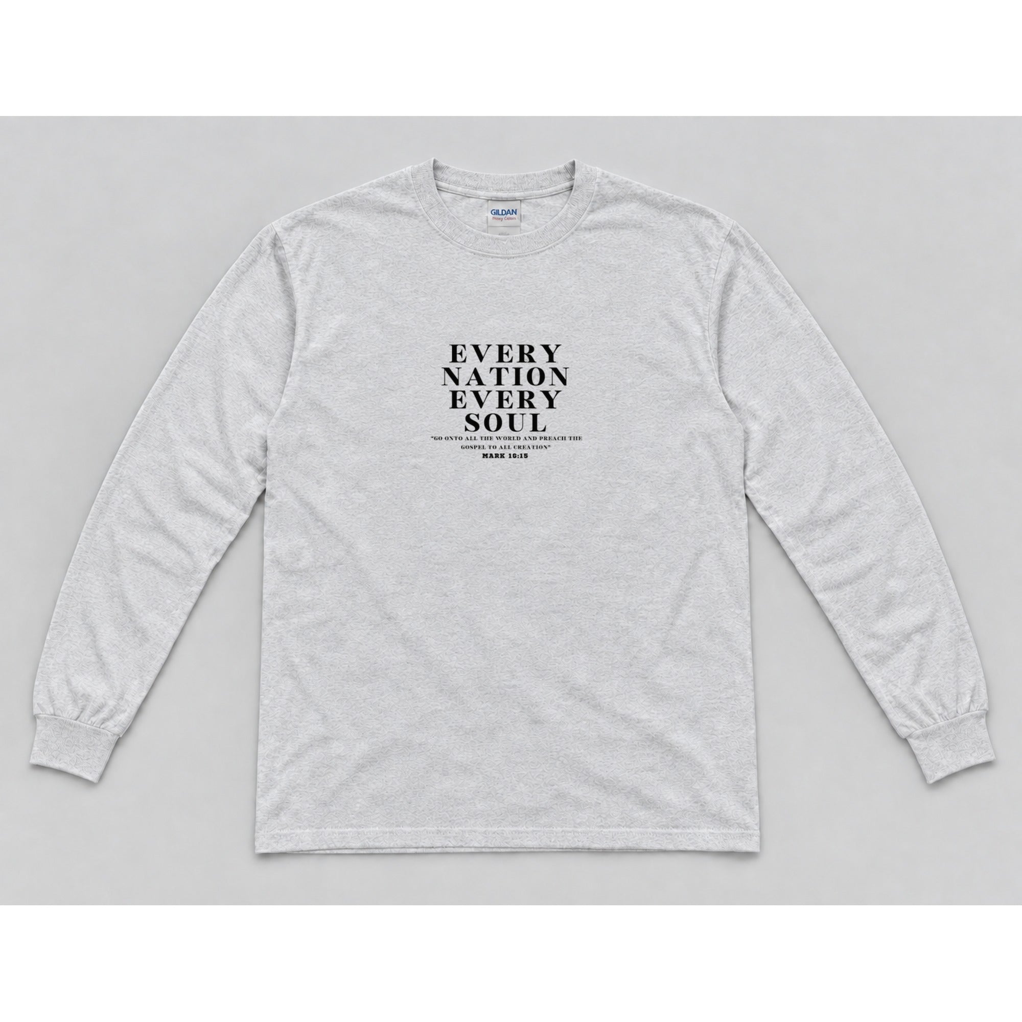 Long Sleeve Ash mockup