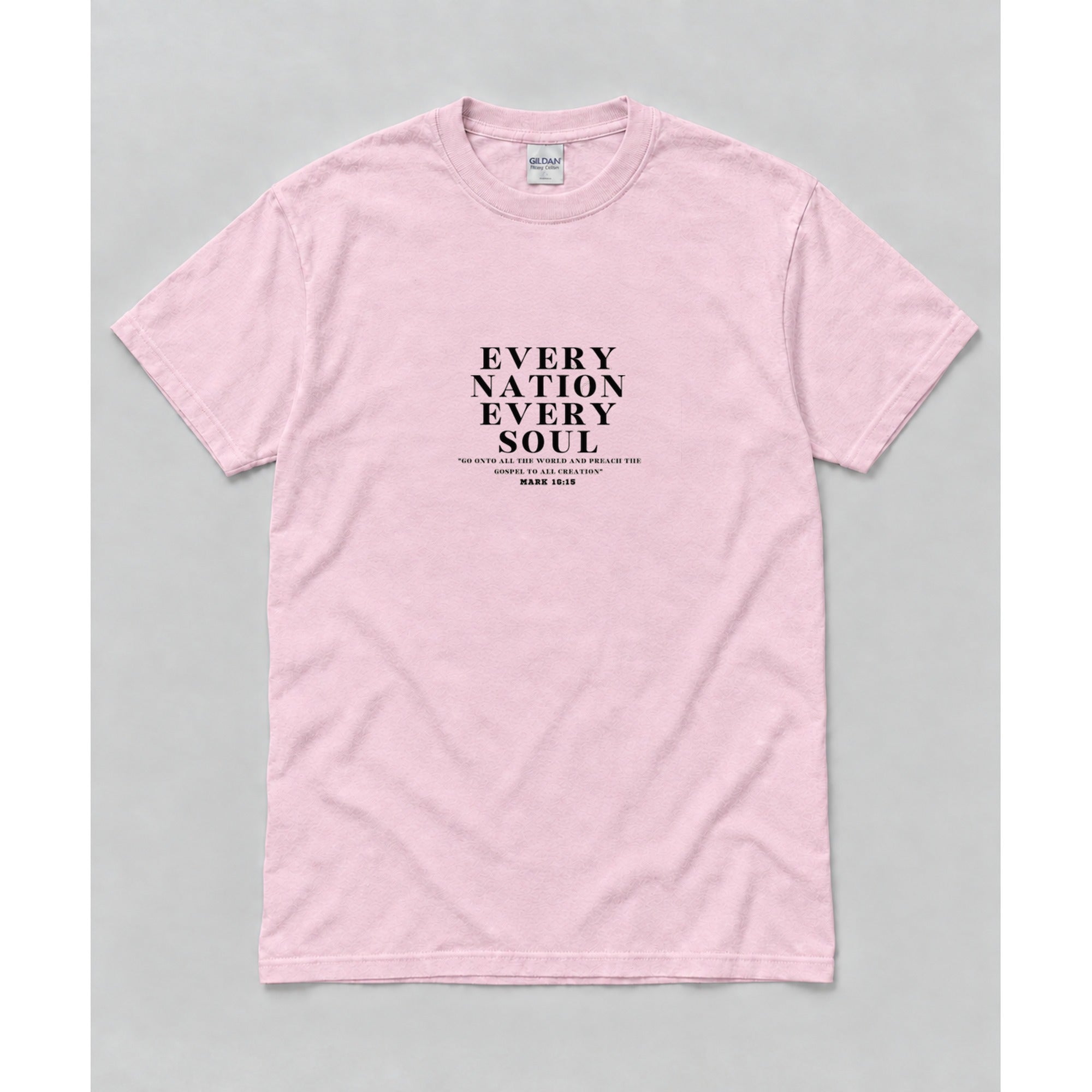 Short Sleeve Light Pink mockup