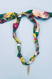 Fish Handcrafted Scarf Interchangeable Charm Necklace