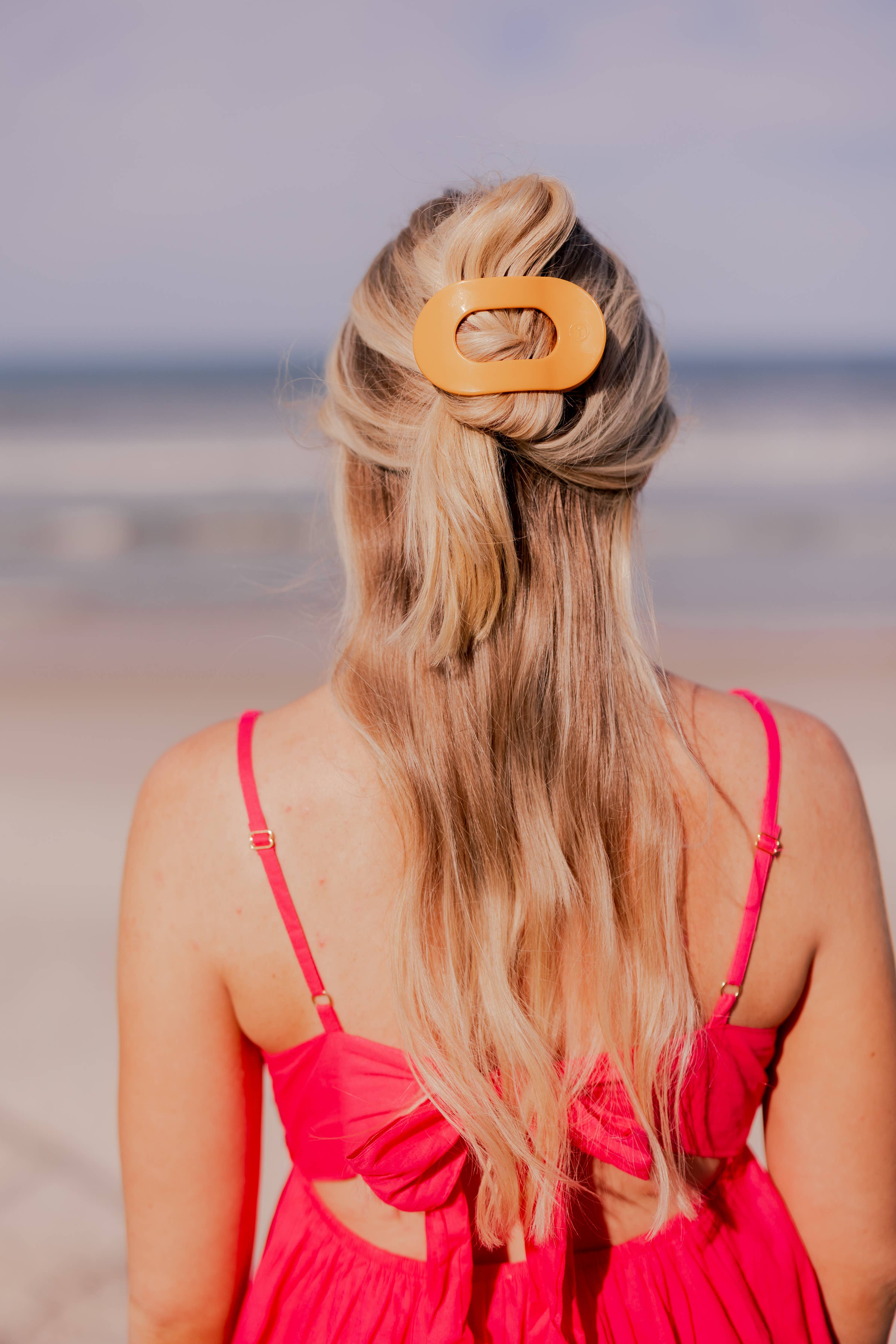 Round Flat Hair Clip | Med. | Mango for it!
