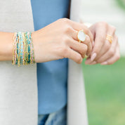 Miyuki Delica Stretch Bracelet - Assorted