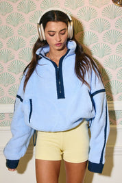 Blue & Navy Pullover