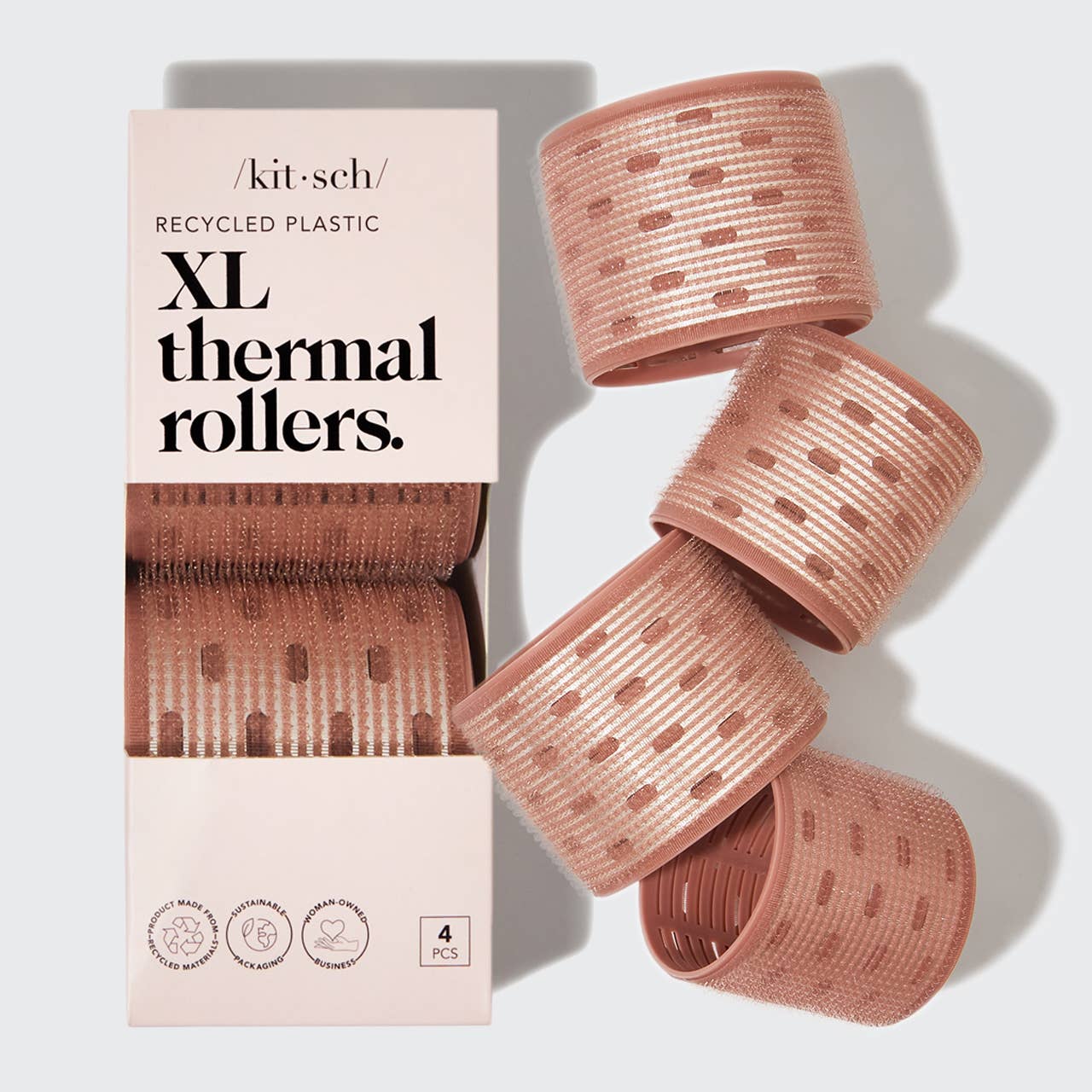 Terracotta XL Thermal Rollers 4pc Set