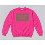 Crewneck Hot Pink mockup