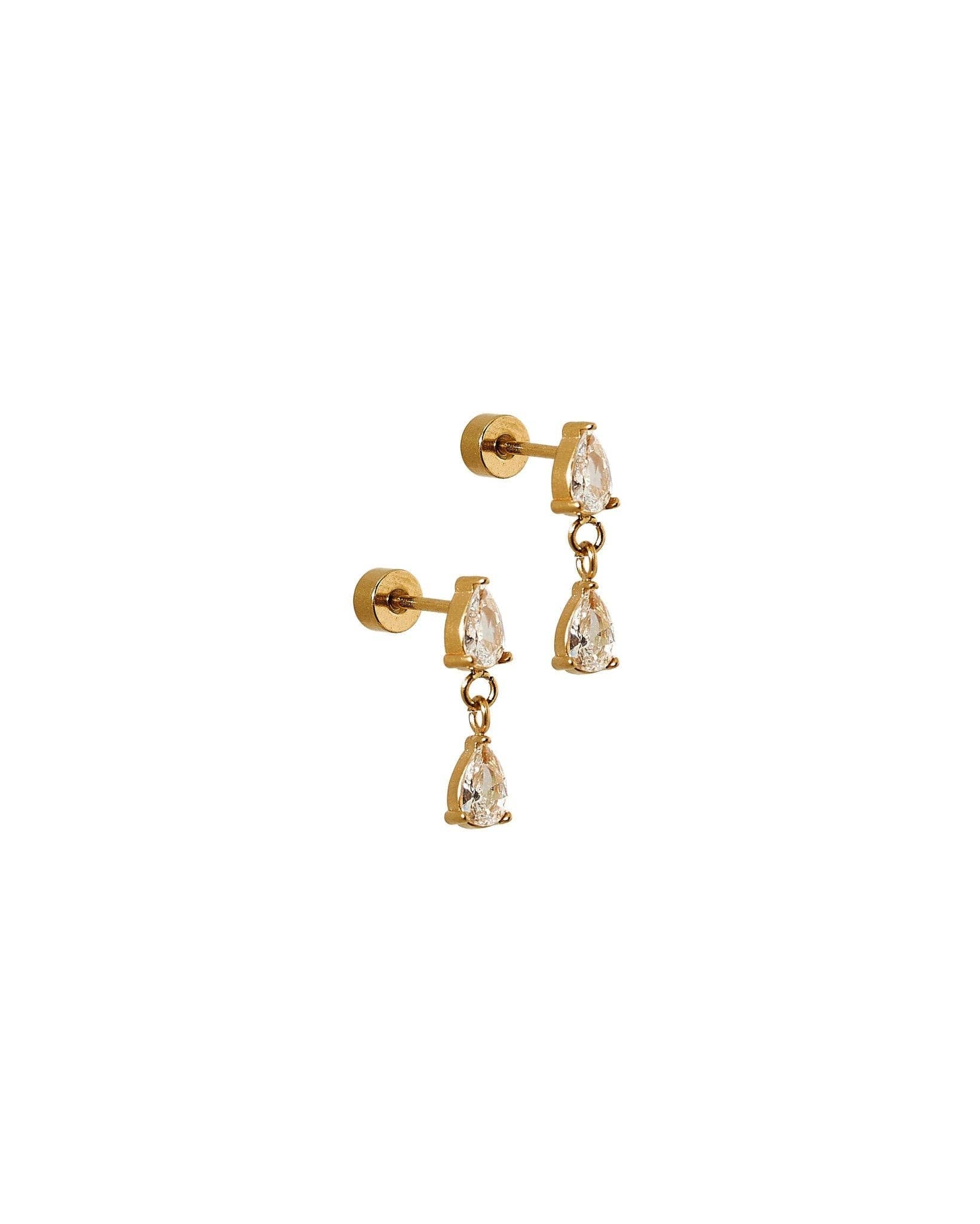 Screwback Stud Earrings Vivian