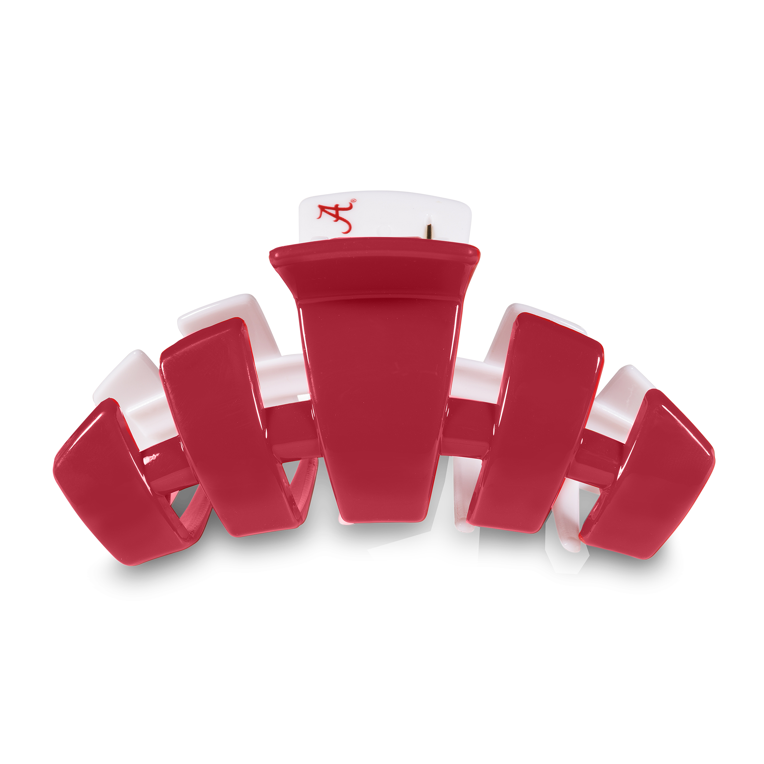 Classic Hair Clip | Large | University of Alabama — claw clip with bendable teeth that spring back to shape and strong,