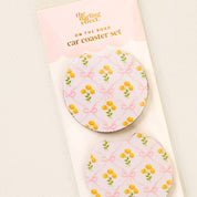 On the Road Car Coaster Set-Marigold Lane Pink