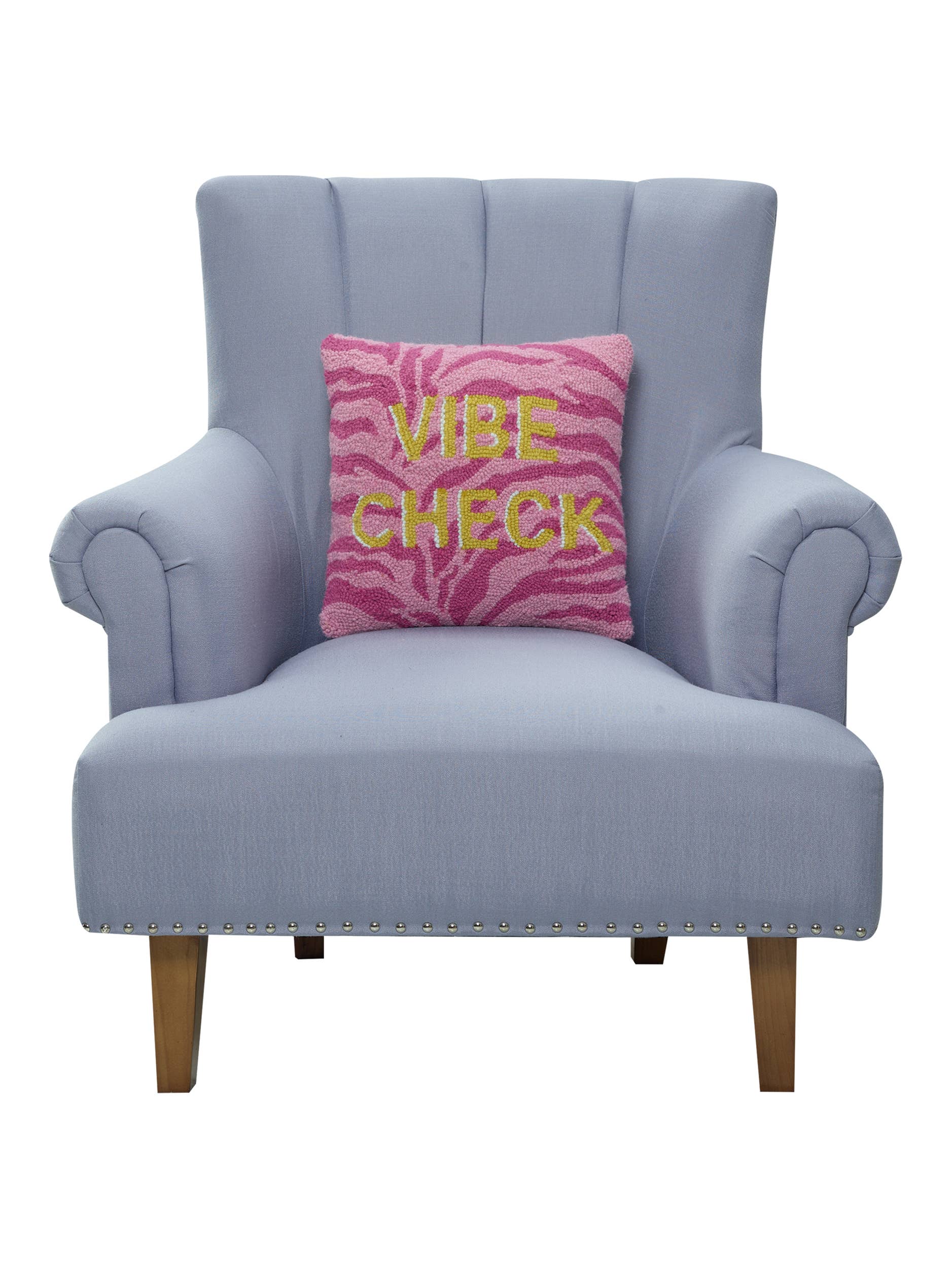 Vibe Check Hook Pillow