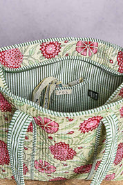 Mint Bohemian Detail Tote Bag