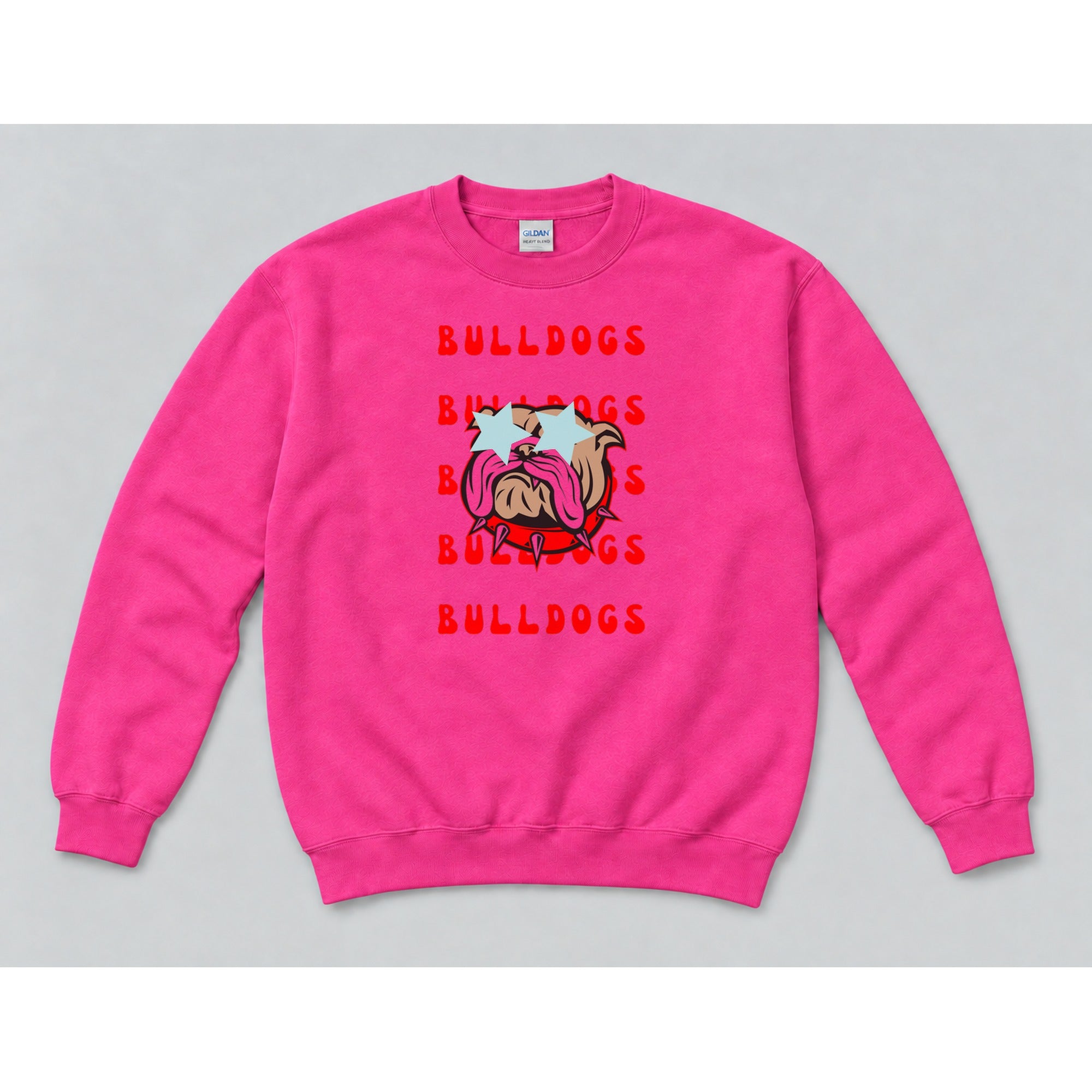 Crewneck Hot Pink mockup