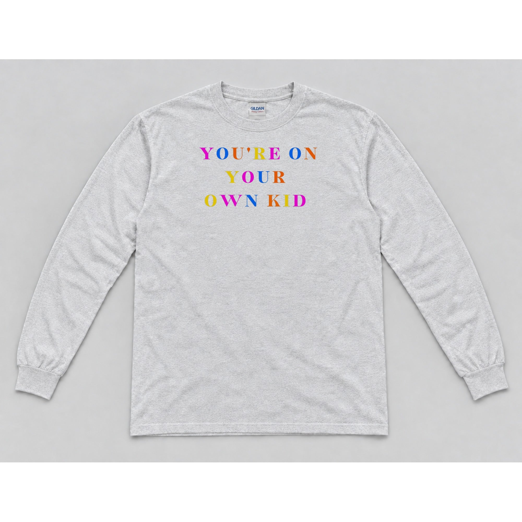 Long Sleeve Ash mockup