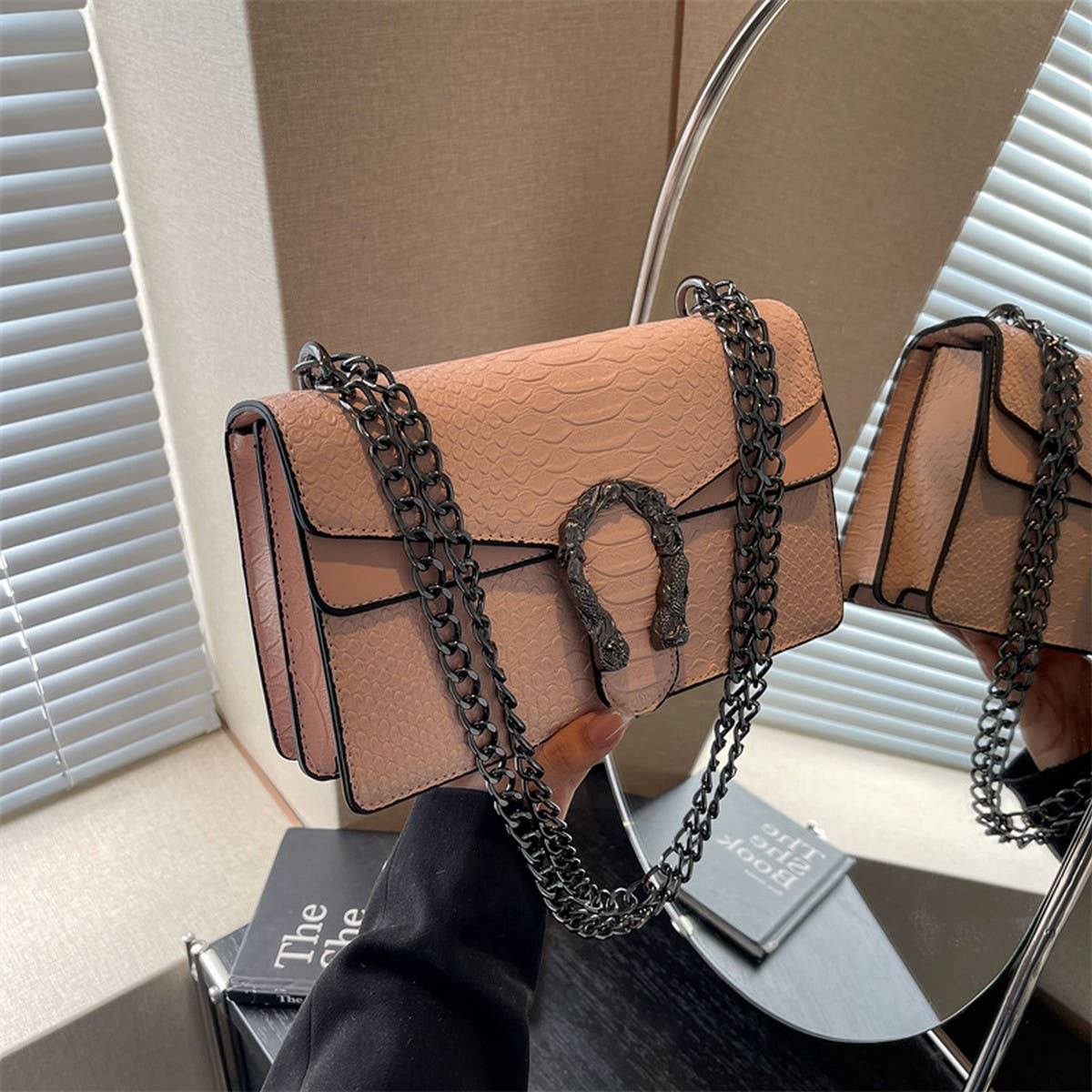 Small Crossbody Chain Bag