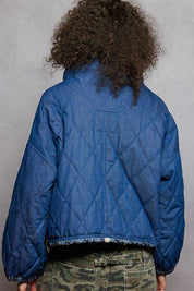 Blue Paisley Reversible Jacket