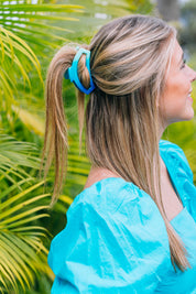Open Hair Clip | Medium | Poolside showing lightweight, durable, and nearly unbreakable