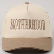 Motherhood Trucker Hat/ Beige