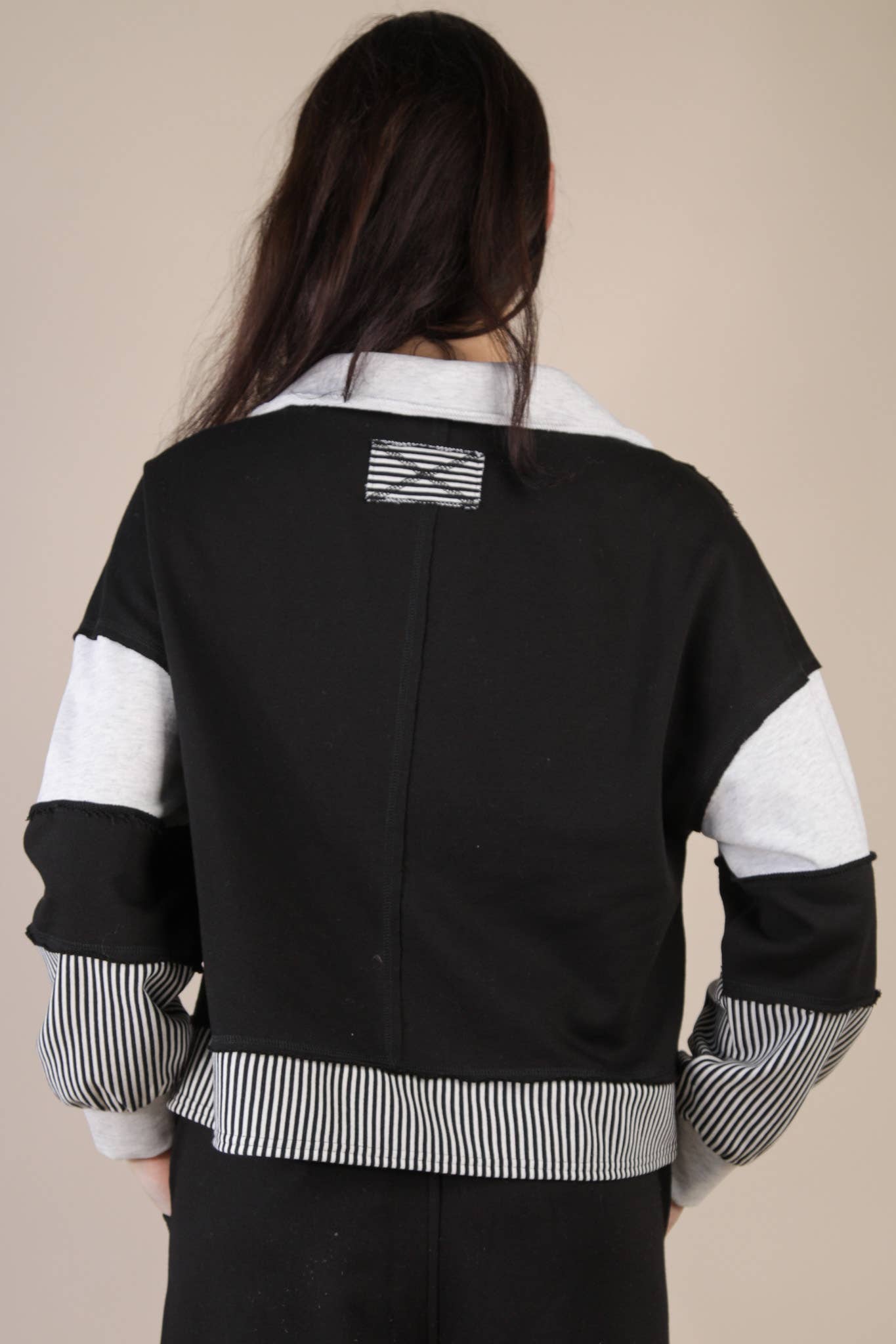 Black Color Block Set