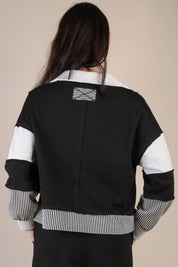 Black Color Block Set