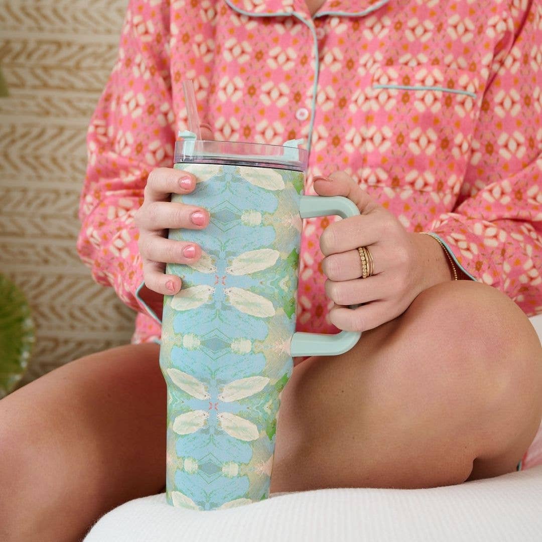 Elephant Falls 40 oz. Travel Tumbler