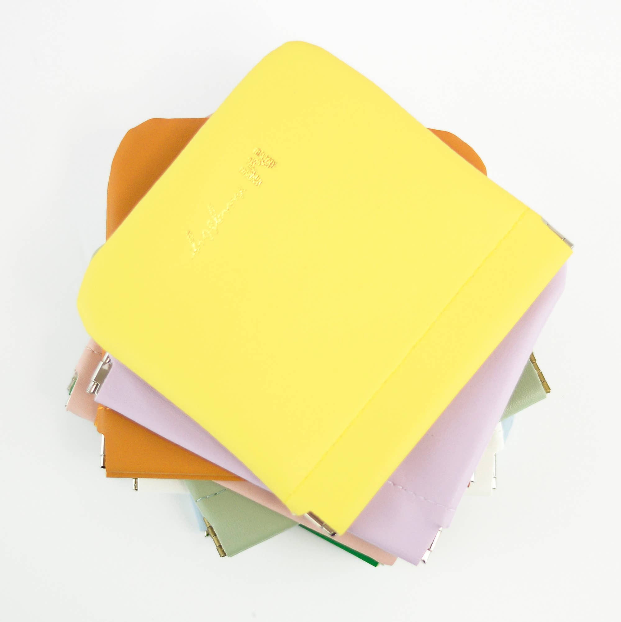 Yellow Squeeze Coin Purse Wallet