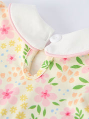 Easter Bunny Baby Girl Romper