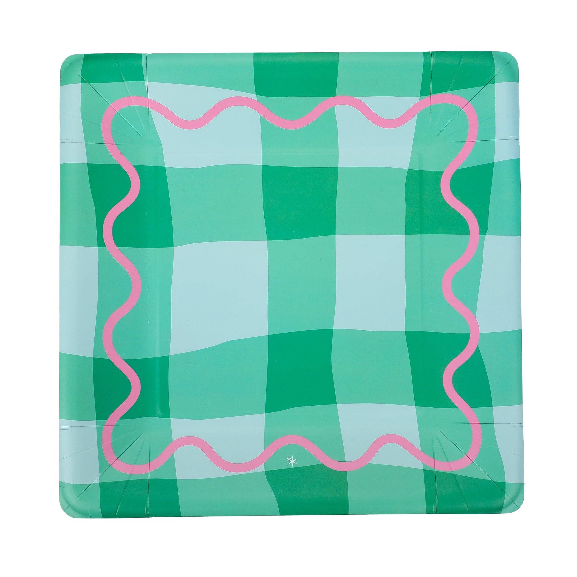 Colorwave Gingham Dinner Plates (10 ct) — view 5