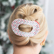 Flat Round Hair Clip | Medium | Festive Feels