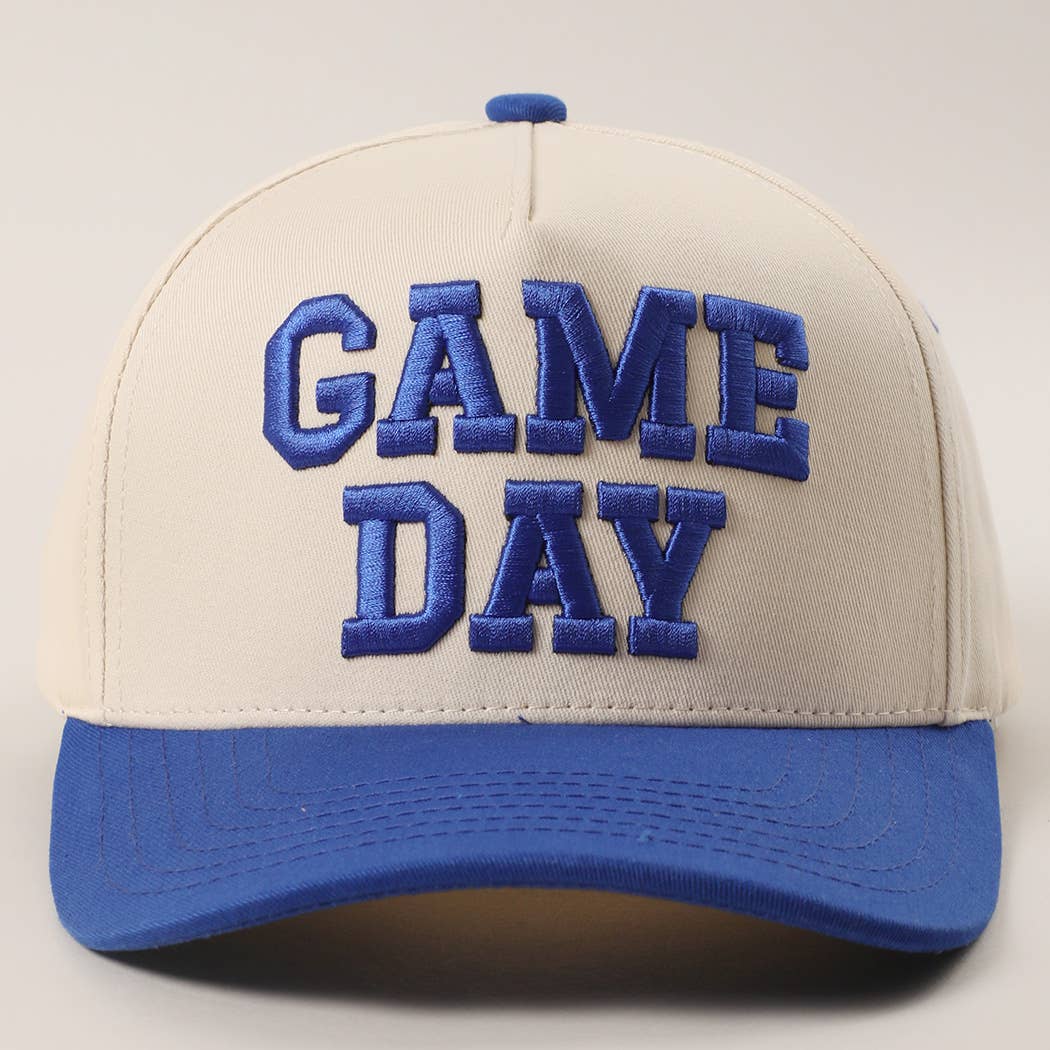 Blue Game Day Hat