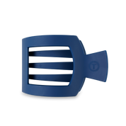 Flat Square Hair Clip | Large | Midnight Rain — squared shape and bendable teeth for a secure yet gentle hold