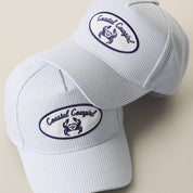 Coastal Cowgirl Crab Patch Seersucker Trucker Hat