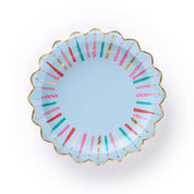 Birthday Wishes Dessert Plates (10 ct) — size- 10" and pack of 10