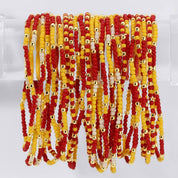 Stretch Seed Assorted Bead GAME DAY Bracelets