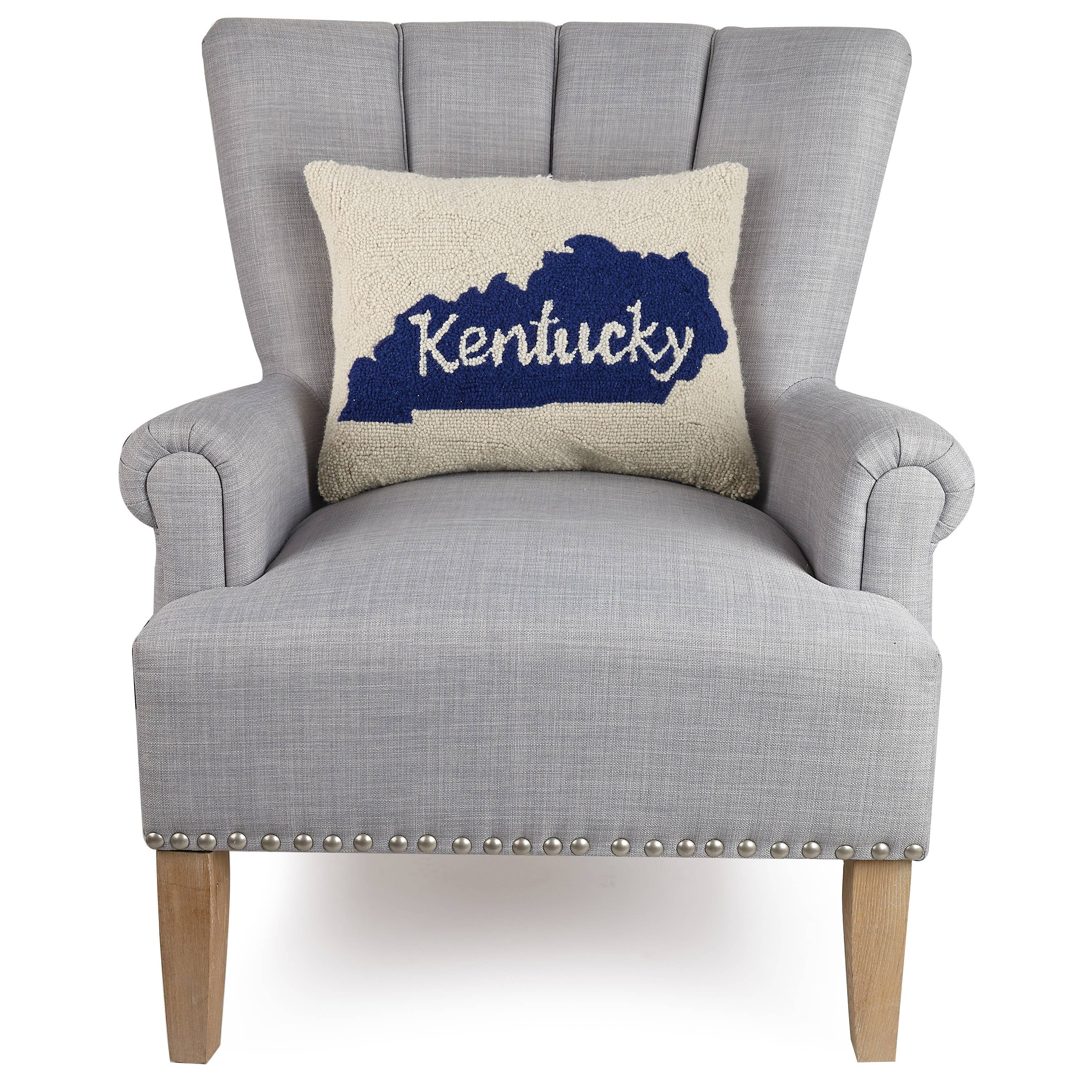 Kentucky State Hook Pillow