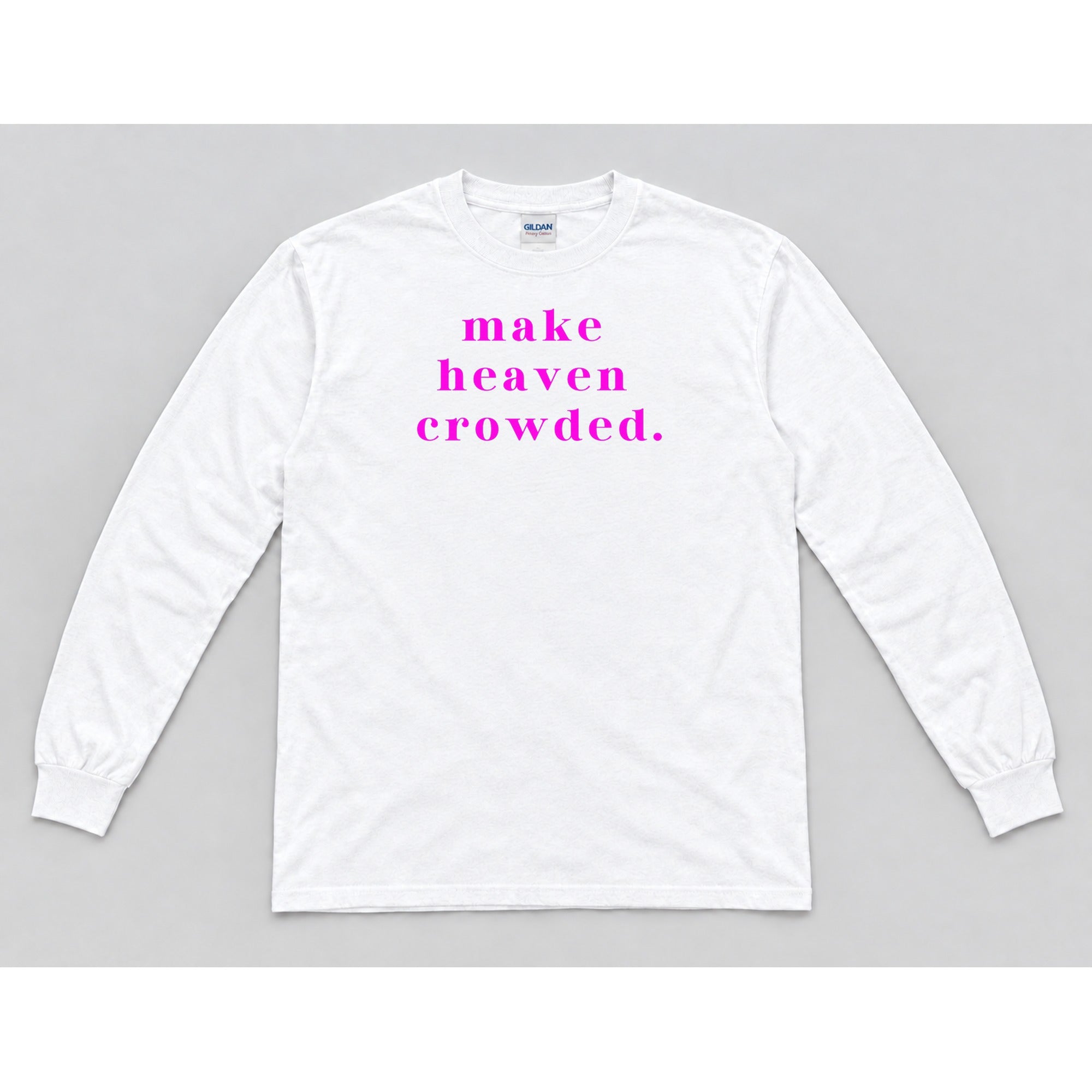 Long Sleeve White mockup