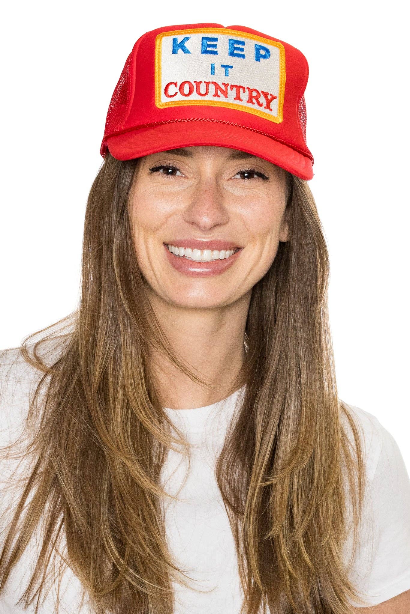 Red Keep It Country Hat