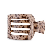 Square Flat Hair Clip | Large | Blonde Tortoise