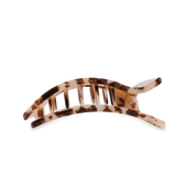 Flat Rectangle Hair Clip | Medium | Blonde Tortoise