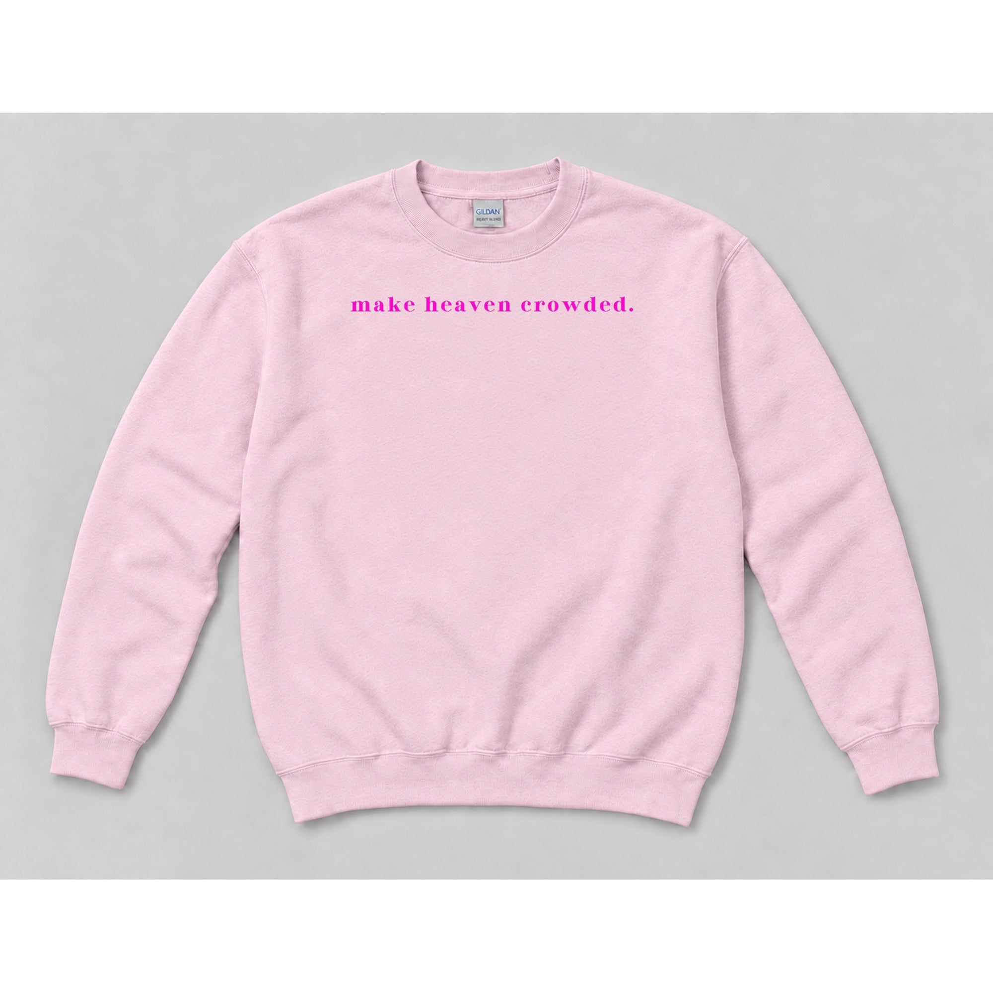 Crewneck Light Pink mockup