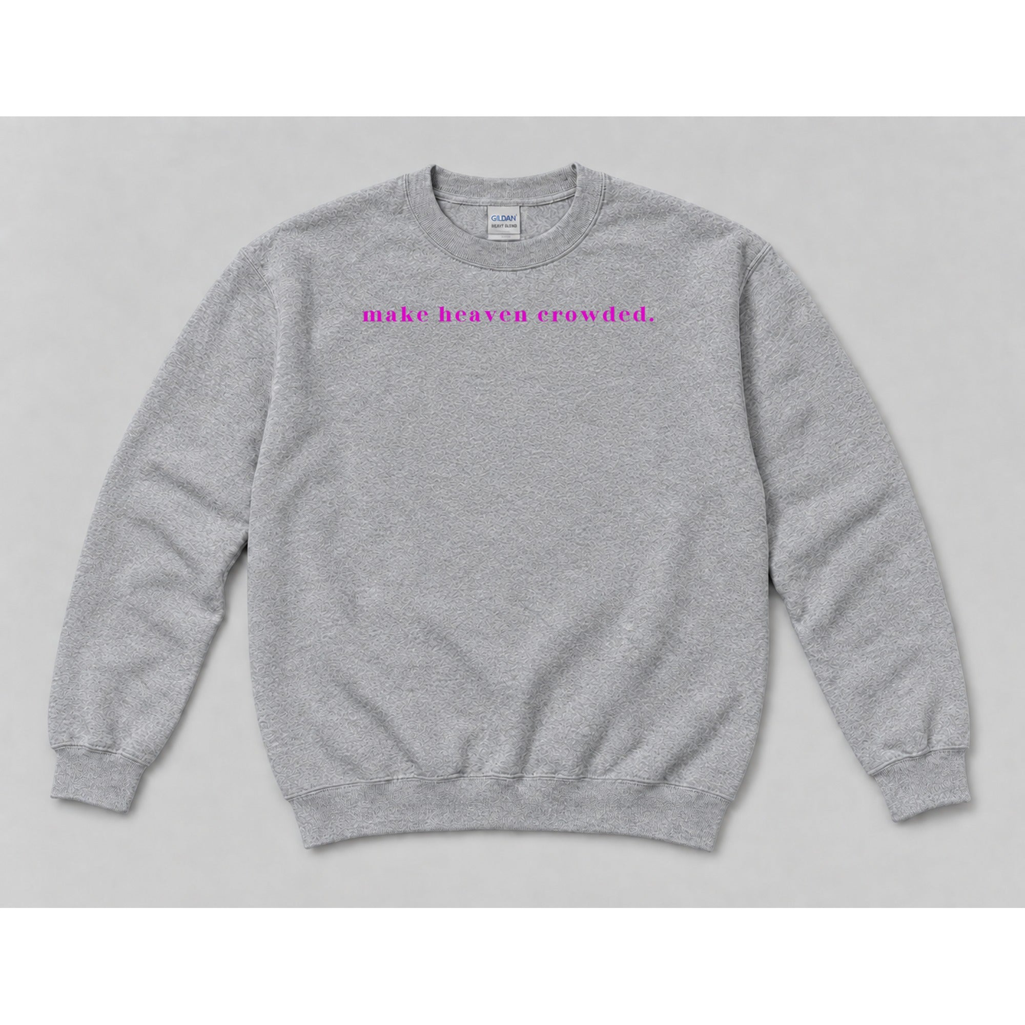 Crewneck Sport Grey mockup